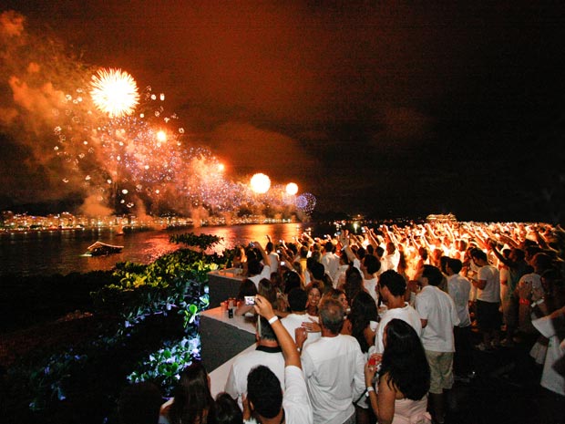 Divulgação/Riocom Eventos (Foto: A festa no Forte de Copacabana no ano passado)