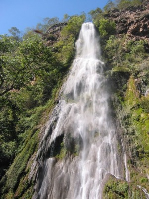Cachoeira conhecida como Boca da Onça tem 156 metros de altura (Foto: Divulgação/Boca da Onça)