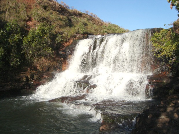 Cachoeira da Rapadura em Costa Rica (Foto: Weder Paes/Arquivo Pessoal)