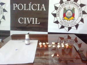 Secretário municipal do meio Ambiente de Itapuca foi preso com drogas (Foto: Divulgação/Polícia Civil)