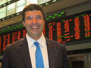 André Esteves, CEO do banco BTG Pactual, disse estar orgulhoso com resultados  (Foto: Fabíola Glenia/G1)