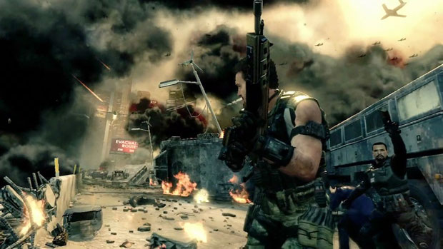 Terrosistas controlam máquinas para enfrentar o jogador em novo 'Call of Duty' (Foto: Divulgação)