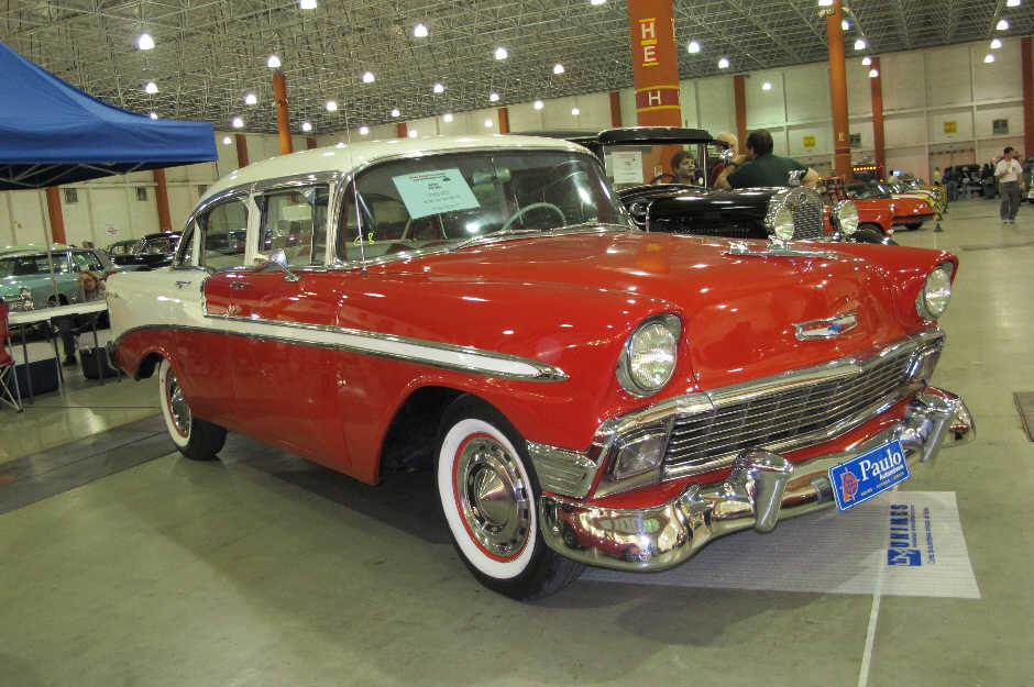 Chevrolet Belair de 1956 está na mostra
