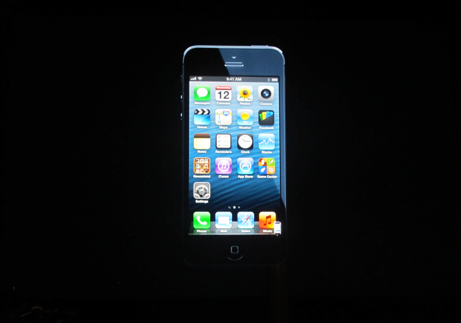 iPhone 5, anunciado pela Apple