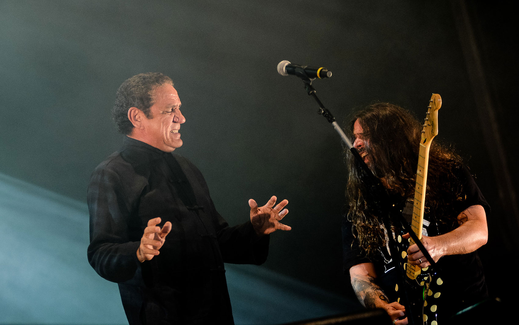 Sepultura e Zé Ramalho fizeram o último show no Palco Sunset neste Rock in Rio; apresentação começou às 19h30 deste domingo (22).