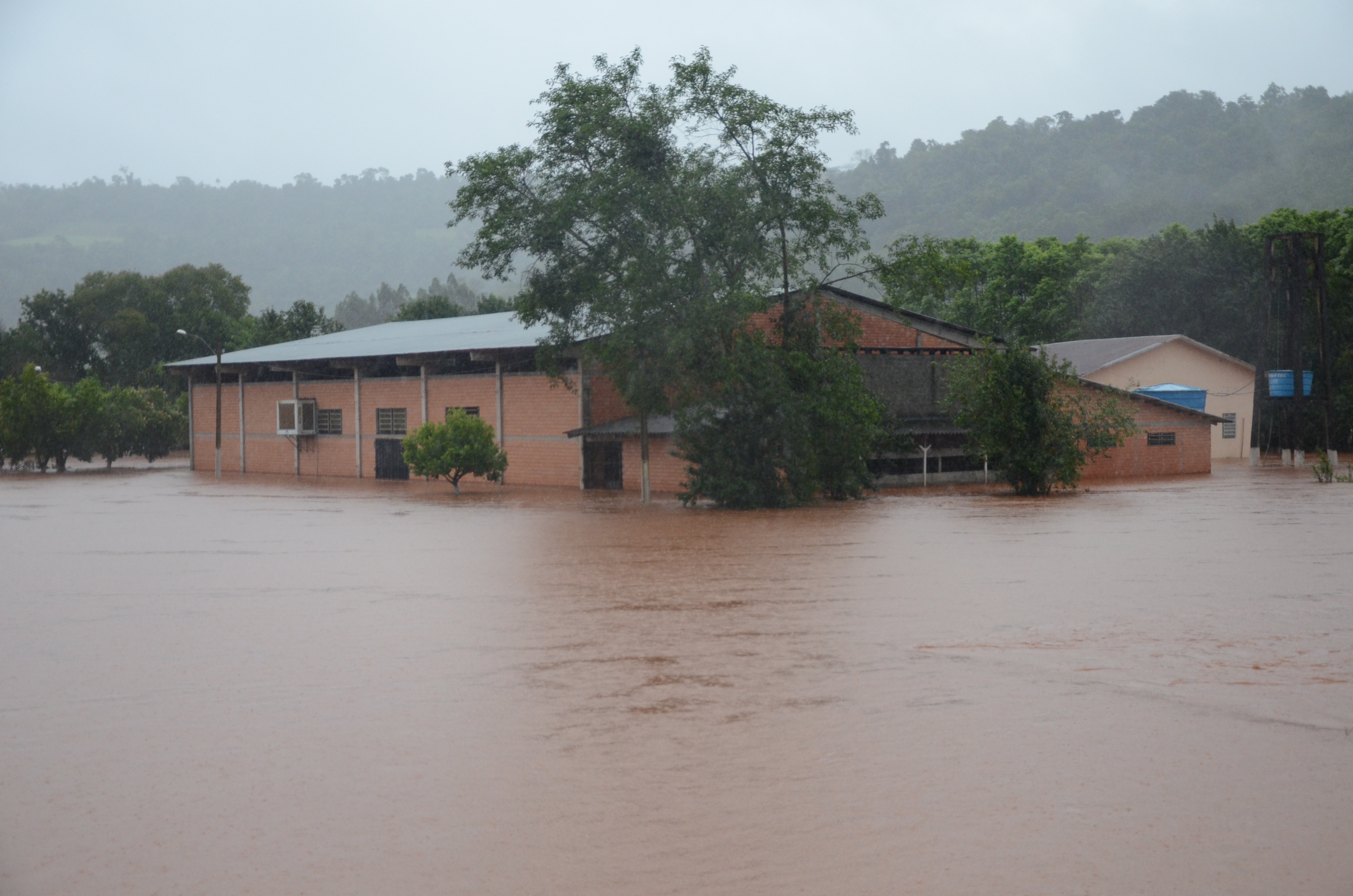 Norte do RS é uma das regiões mais atingidas pela chuva