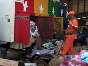 Coleta de lixo (Foto: Divulgação)