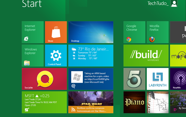 Windows 8 Start (Foto: Reprodução/TechTudo)