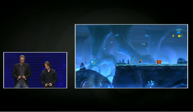 Rayman Origins conferência da Ubisoft na E3 (Foto: TechTudo)