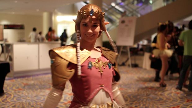 Princesa Zelda: comportada, mas não menos interessante (Foto: Divulgação)