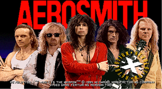Aerosmith em Revolution X (Foto: Divulgação)