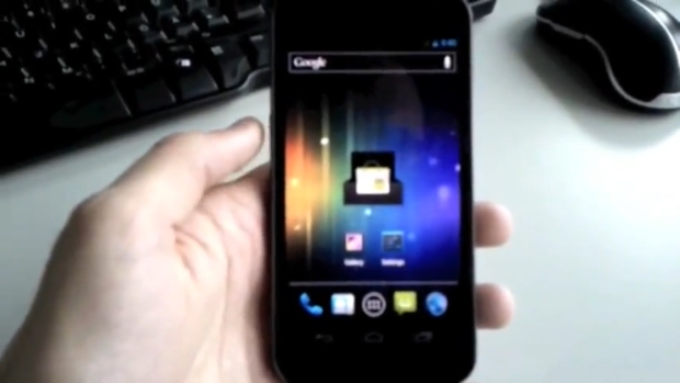 Imagem do vídeo vazado do Nexus Prime (Foto: Reprodução)