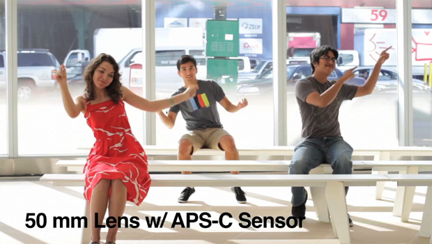 Sensor APS-C (Foto: Reprodução/Vimeo/ Daniel Hayek)
