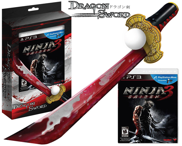 A espada de Ninja Gaiden 3 (Foto: Divulgação)