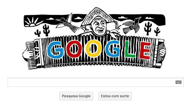 Centenário de Luiz Gonzaga é homenageada por Doodle do Google (Foto: Reprodução/Ricardo Fraga)