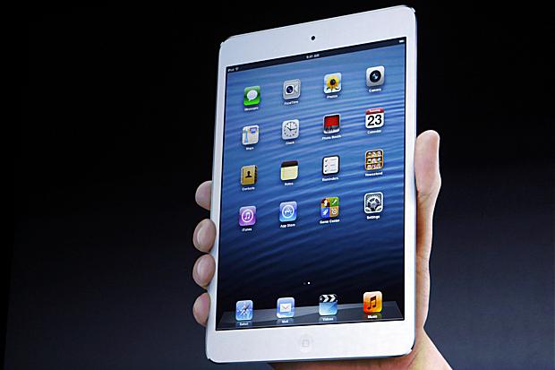 iPad é o símbolo dos tablets de cerca de dez polegadas (Foto: Reprodução The Times)