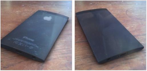 iPhone 5S: design ainda mais fino e display curvado nas bordas (Foto: Reprodução/GSMarena)