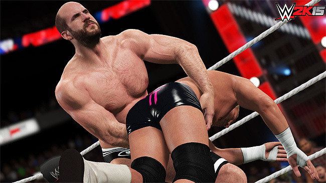 Cesaro pronto para vencer em novo jogo da WWE (Foto: Divulgação)