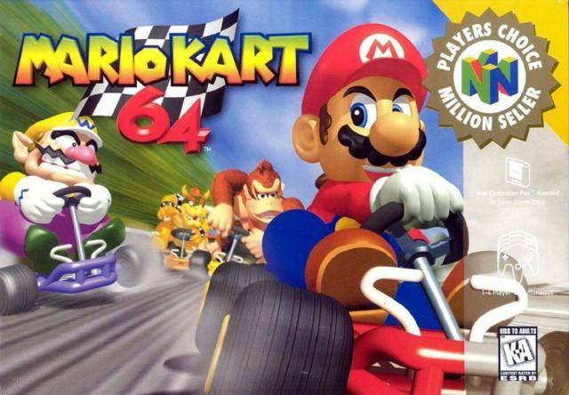 Capa do Mario Kart 64 (Foto: Divulgação/Nintendo)
