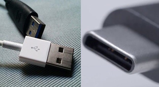 Padrão USB-A é o mais utilizado atualmente, enquanto algumas fabricantes começam a apostar no USB-C (montagem sobre foto de Barbara Mannara/TechTudo e imagem de divulgação fornecida pelo Google)