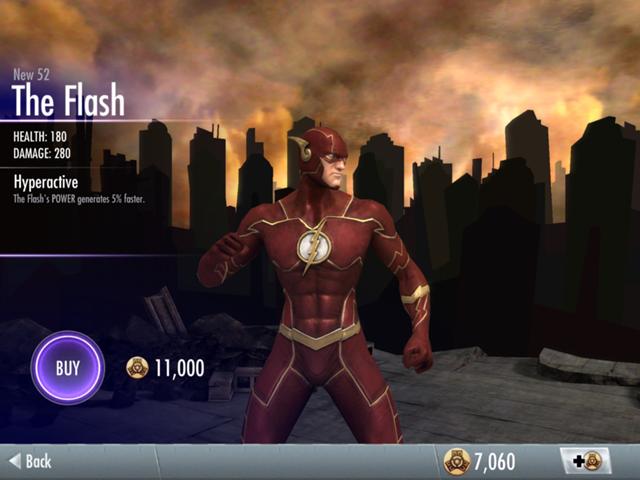 Skins de Injustice: Flash New 52 (Foto: Reprodução/Felipe Vinha)