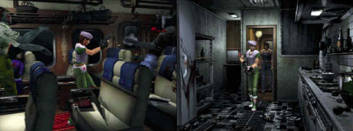Os gráficos de Resident Evil 0 eram bons para a época, mas se tornaram excepcionais no GameCube (Foto: Reprodução/Unseen 64)