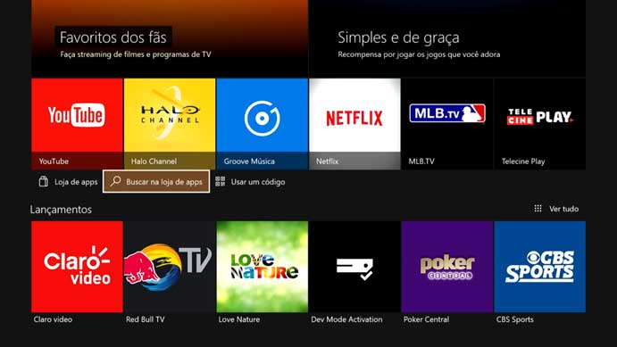 Como acessar o Globosat Play pelo Xbox One e Xbox 360 (Foto: Reprodução/Murilo Molina)