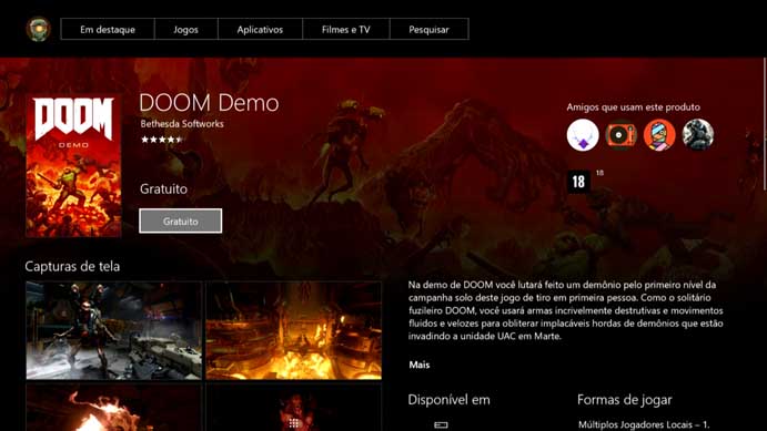Inicie o download na Xbox Live (Foto: Reprodução/Murilo Molina)