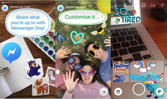 Messenger Day é o novo possível clone do Snapchat (Foto: Reprodução/TechCrunch)